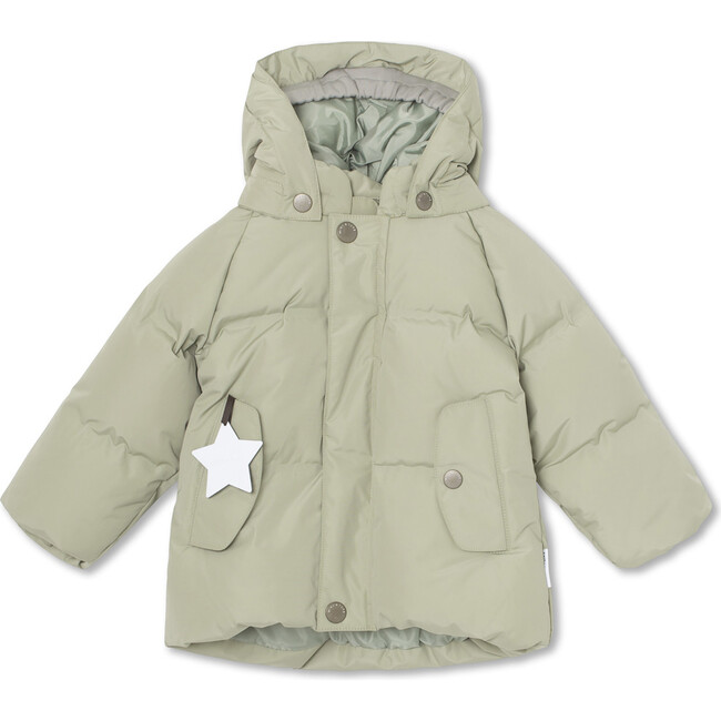 Woody Down Jacket, Tea Green