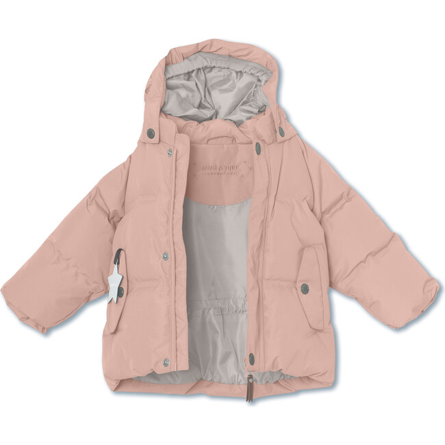 Woody Down Jacket, Cameo Rose Brown - Jackets - 2