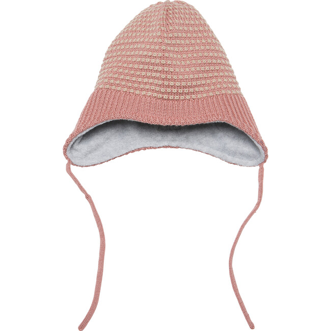 Gill Merino Wool Hat, Old Rose - Hats - 2