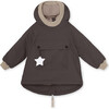 Baby Wen Waterproof Oeko-Tex Jacket, Licorice - Parkas - 1 - thumbnail