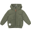 Special Edition Saxo Down Jacket, Clover Green - Coats - 1 - thumbnail
