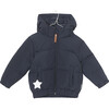 Special Edition Saxo Down Jacket, Sky Captain Blue - Coats - 1 - thumbnail