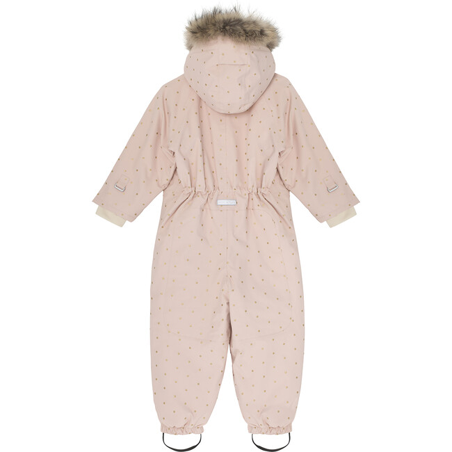 Special Edition Wisti Fur Snowsuit, Rose Smoke - Snowsuits - 2