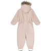 Special Edition Wisti Fur Snowsuit, Rose Smoke - Snowsuits - 2