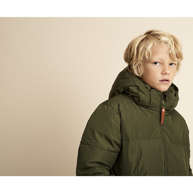 Special Edition Saxo Down Jacket, Clover Green - Coats - 4