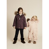 Special Edition Wisti Fur Snowsuit, Rose Smoke - Snowsuits - 5