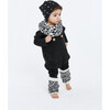 Leg/Arm Warmers, Black/White Aztec - Leg Warmers - 2