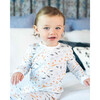 Hocus Pocus Halloween Pima Cotton Zip Up Pajamas, Blue - Pajamas - 3