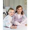 Hocus Pocus Halloween Pima Cotton Zip Up Pajamas, Blue - Pajamas - 5