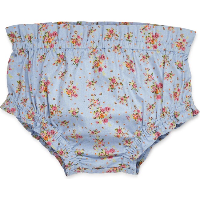 Floral Bloomers, Blue Multi