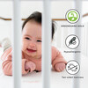 Pure Core Crib Mattress & Dry Waterproof Cover, White - Mattresses - 2 - thumbnail