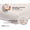 Coco Core Crib Mattress & Smart Water Repellent Cover, White - Mattresses - 4