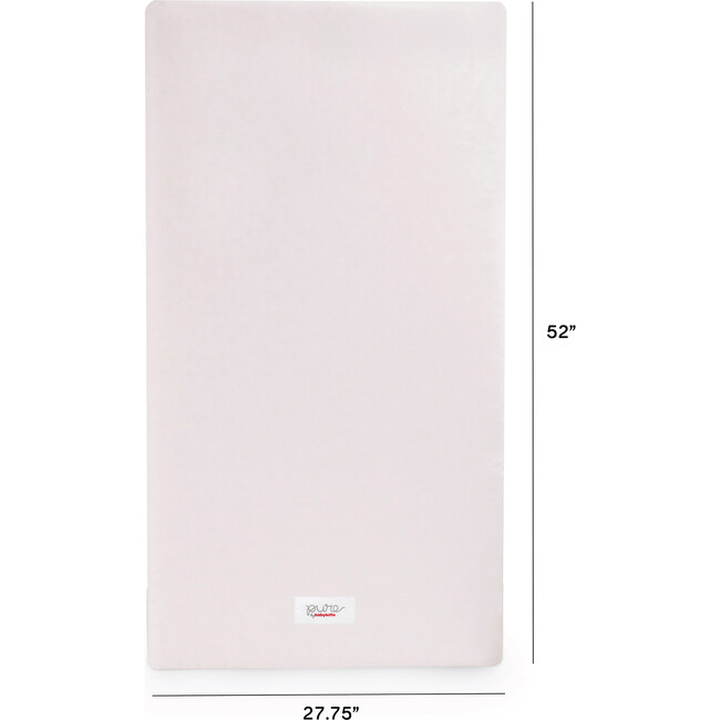 Pure Core Crib Mattress & Dry Waterproof Cover, White - Mattresses - 6