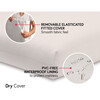 Coco Core Crib Mattress & Dry Waterproof Cover, White - Mattresses - 4