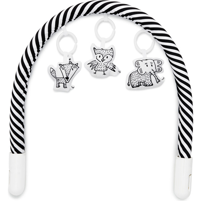 Toy Bar, Black/ White Stripe - Activity Gyms - 4