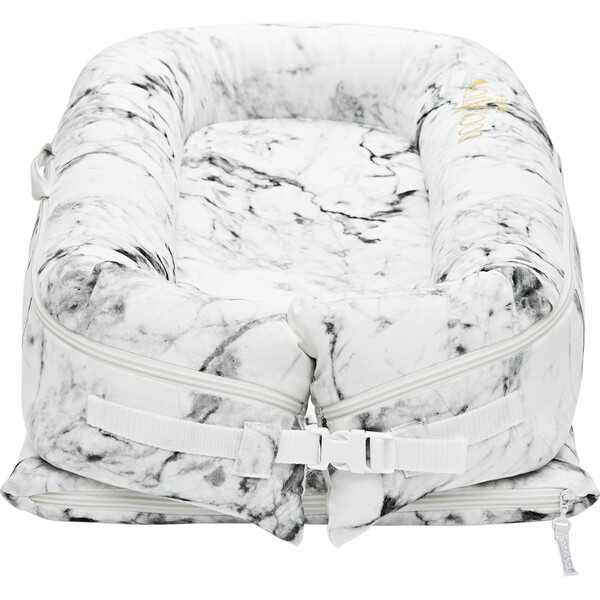 Deluxe+ Dock, Carrara Marble - DockATot Activity Gyms & Playmats