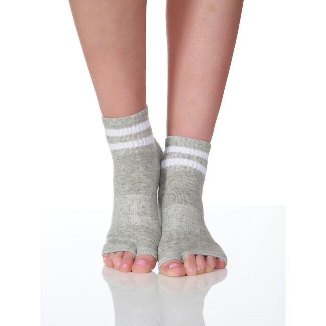 The Women's Thompson Sock, Grey - Socks - 1