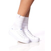 The Women's Scrunchie Sock, White - Socks - 3