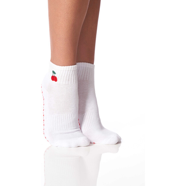 The Women's Harlow Sock, Cherries - Socks - 1