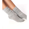 The Women's Scrunchie Sock, Grey - Socks - 3