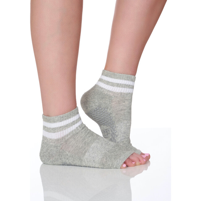 The Women's Thompson Sock, Grey - Socks - 3
