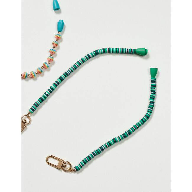 The Mask Chain, Blue Bright Beads - Necklaces - 3