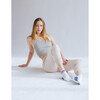 The Women's Boyfriend Sock, Red and Blue - Socks - 5