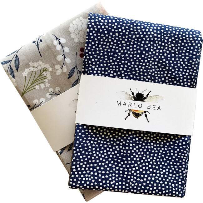 *Exclusive*Head Wrap Duo, Violet & Sophia - Bows - 1