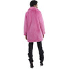 Stella Women's Faux Fur Jacket, Sugar Pink - Coats - 4
