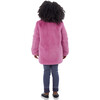 Stella Kids Faux Fur Jacket, Sugar Pink - Coats - 4