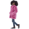 Stella Kids Faux Fur Jacket, Sugar Pink - Coats - 5