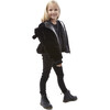 Lily Kids Faux Fur Jacket, Noir - Jackets - 3