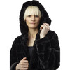 Women's Celina Faux Fur Jacket, Noir - Coats - 6