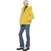 Goldie Women's Faux Fur Jacket, Dandelion - Coats - 3