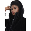 Maddie Women's Faux Fur Jacket, Noir - Coats - 5