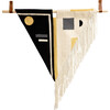 Triangle Fringed Tapestry, Black/White - Wall Décor - 1 - thumbnail
