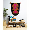 Squares Tapestry, Black/Fuchsia - Wall Décor - 2