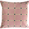 Reversible Pointed Grid Pillow Cover, Cobalt/Pink - Decorative Pillows - 3