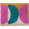 Abstract Dog Bed Cover, Fuchsia Multi - Pet Beds - 1 - thumbnail