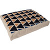 Triangle Dog Bed Cover, Black Multi - Pet Beds - 2
