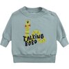 Talking Bobo Sweater, Mint - Sweaters - 1 - thumbnail