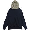 Colorblock Zip Hoodie, Navy - Sweatshirts - 2