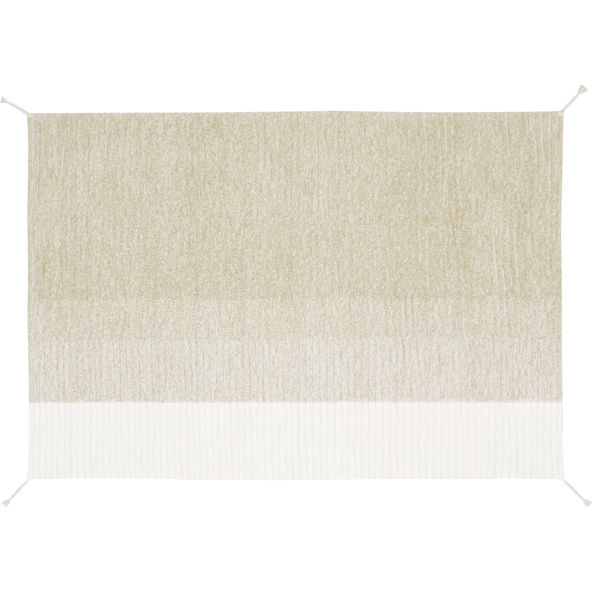 Reversible Gelato Rug, Green - Rugs - 1