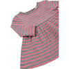 Double Knit Metallic Dress, Stripe - Dresses - 3