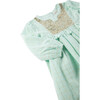 Metallic Checked Dress, Light Blue - Dresses - 3