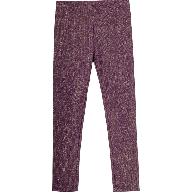 Sparkle Knit Legging, Purple