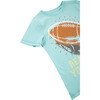 Football Tee, Light Blue - Tees - 3