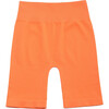 Women's Bai Ribbed Biker Shorts, Orange - Shorts - 1 - thumbnail