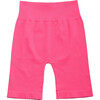 Women's Bai Ribbed Biker Shorts, Hot Pink - Shorts - 1 - thumbnail