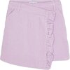 Corduroy Skirt, Lilac - Skirts - 1 - thumbnail